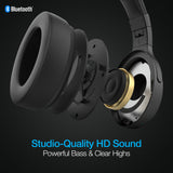 Naztech DRIVER ANC1000 Wireless Noise Cancelling Over-the-Ear Headphones.