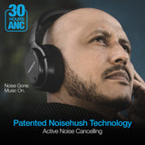 Naztech DRIVER ANC1000 Wireless Noise Cancelling Over-the-Ear Headphones.