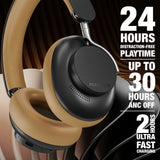 Naztech Aura 360 ANC Wireless Noise Cancelling Over-the-Ear Headphones | Vintage