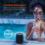 Halo XL Waterproof LED Wireless Speaker | Black