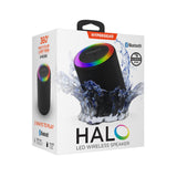 Halo XL Waterproof LED Wireless Speaker | Black