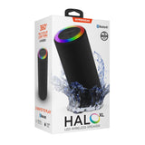 Halo XL Waterproof LED Wireless Speaker | Black