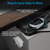 Naztech REcoil USB-C to USB-C Magnetic Cable 6ft  - White