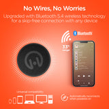 Pocket Popper Magnetic Mini Wireless Speaker | Black
