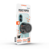 Pocket Popper Magnetic Mini Wireless Speaker | Black