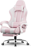 GTPLAYER Gaming Chair, Computer Chair with Footrest and Lumbar Support.