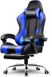 GTPLAYER Gaming Chair, Computer Chair with Footrest and Lumbar Support.