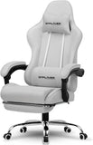 GTPLAYER Gaming Chair, Computer Chair with Footrest and Lumbar Support.