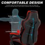 Vonesse Gaming Chairs for Adults, Gaming Chair with Footrest.