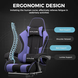 GTPLAYER Gaming Chair, Computer Chair with Footrest and Lumbar Support.