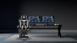 Vonesse Gaming Chairs for Adults, Gaming Chair with Footrest.