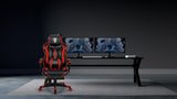 Vonesse Gaming Chairs for Adults, Gaming Chair with Footrest.
