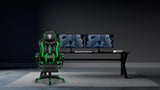 Vonesse Gaming Chairs for Adults, Gaming Chair with Footrest.