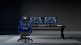 Vonesse Gaming Chairs for Adults, Gaming Chair with Footrest.