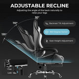 GTPLAYER Gaming Chair, Computer Chair with Footrest and Lumbar Support.