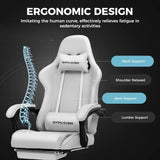 GTPLAYER Gaming Chair, Computer Chair with Footrest and Lumbar Support.
