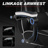 Vonesse Gaming Chairs for Adults, Gaming Chair with Footrest.