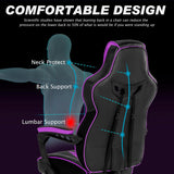 Vonesse Gaming Chairs for Adults, Gaming Chair with Footrest.
