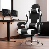 GTPLAYER Gaming Chair, Computer Chair with Footrest and Lumbar Support.