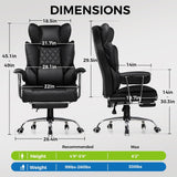 GTRACING Gaming Chair, Office Chair with Pocket Spring Lumbar Support.