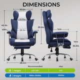 GTRACING Gaming Chair, Office Chair with Pocket Spring Lumbar Support.