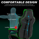 Vonesse Gaming Chairs for Adults, Gaming Chair with Footrest.