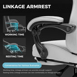 GTPLAYER Gaming Chair, Computer Chair with Footrest and Lumbar Support.