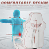 Vonesse Gaming Chairs for Adults, Gaming Chair with Footrest.