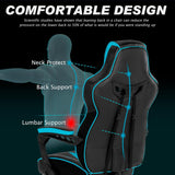 Vonesse Gaming Chairs for Adults, Gaming Chair with Footrest.