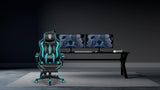 Vonesse Gaming Chairs for Adults, Gaming Chair with Footrest.