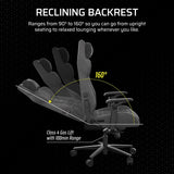 Corsair TC500 Luxe Gaming Chair – Premium Breathable Fabric – Wide Seat.