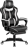 Vonesse Gaming Chairs for Adults, Gaming Chair with Footrest.