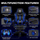 Vonesse Gaming Chairs for Adults, Gaming Chair with Footrest.