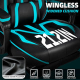 Vonesse Gaming Chairs for Adults, Gaming Chair with Footrest.