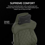 Corsair TC500 Luxe Gaming Chair – Premium Breathable Fabric – Wide Seat.