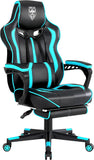 Vonesse Gaming Chairs for Adults, Gaming Chair with Footrest.