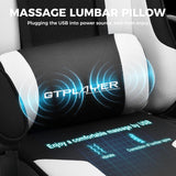 GTPLAYER Gaming Chair, Computer Chair with Footrest and Lumbar Support.