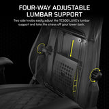 Corsair TC500 Luxe Gaming Chair – Premium Breathable Fabric – Wide Seat.