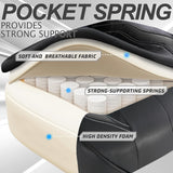 Vonesse Gaming Chairs for Adults, Gaming Chair with Footrest.