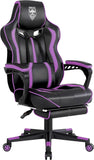 Vonesse Gaming Chairs for Adults, Gaming Chair with Footrest.