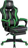 Vonesse Gaming Chairs for Adults, Gaming Chair with Footrest.