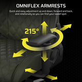 Corsair TC500 Luxe Gaming Chair – Premium Breathable Fabric – Wide Seat.