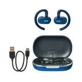 onn Wireless Open-Ear Earphones with Environmental Noise Canceling Microphones, Black