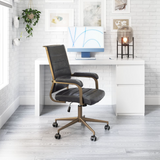 Auction Office Chair - Vintage Black