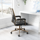 Auction Office Chair - Vintage Black
