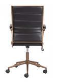 Auction Office Chair - Vintage Black