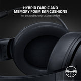 Razer Kraken V3 X Wired USB Type A Gaming Headset for PC, PS5, PS4 , Chroma RGB, Black, 0.62 lb