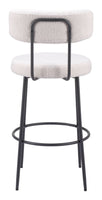 Blanche Barstool Ivory