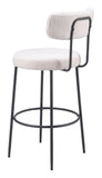 Blanche Barstool Ivory