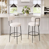 Blanche Barstool Ivory